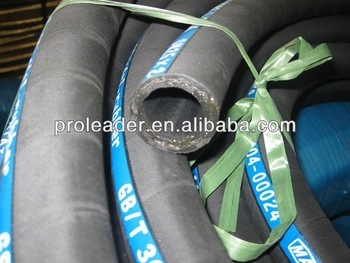 single wire braid textile covered hydraulic rubber hose SAE100 /DIN EN