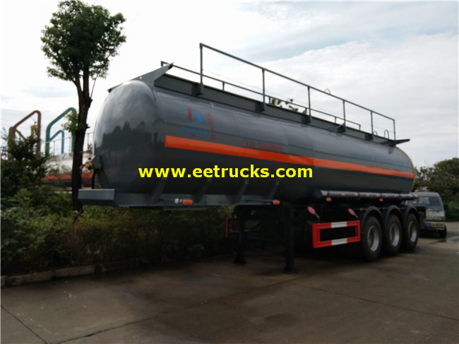 30cbm Bulk Corrosive Liquid Delivery Semi-trailers