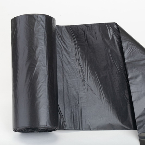 Custom printed black disposable 100% biodegradable manufacture garbage plastic roll bag