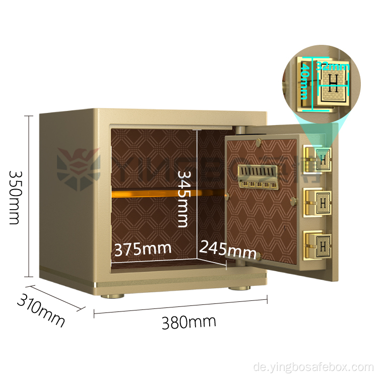 Versteckte Wandsafe Fingerabdruck Schloss Haushaltssicherer Box