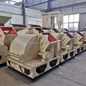 Fixed Mobile Branch Wood Crusher: 30cm Log Feeder Small Wood Chipper