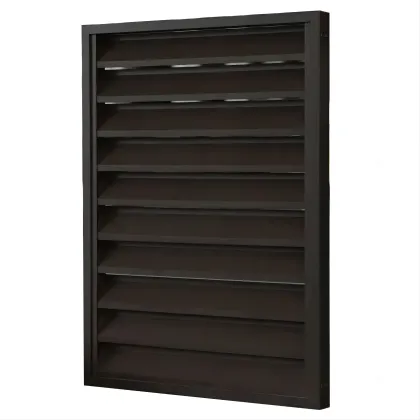 RG High-Quality Aluminium Ventilation Shutters: Adjustable Louvres and Grille Windows