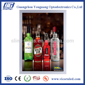 FDT28 super slim 28thickness Advertising LED light Box
