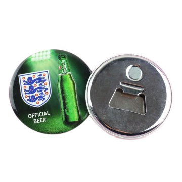 Custom High Quality Wholesale Tin Magnetic Beer Bottle Opener Promotional Gifts