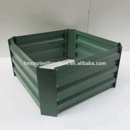 Metal garden furniture garden bed