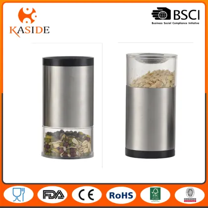 2016 New Model Acrylic Manual Salt & Pepper Mills KSD-S25