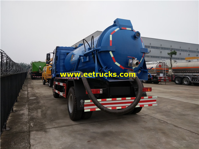 8000 Litres Excrement Tank Trucks