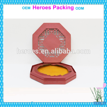 Trade Assurance sexangle paper box customized shape gift paper packing box