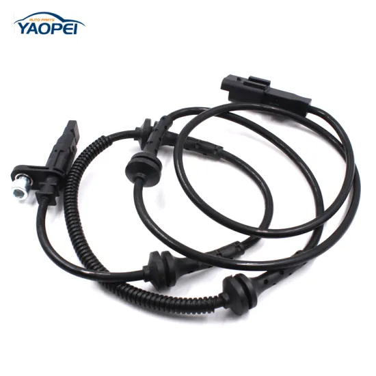 Front and Rear ABS Sensor Wheel Speed Sensor for Peugeot 407 & Citroen C6" 

However, given the specific part numbers and model compatibility detailed in your input, a more precise title might be:

"ABS Sensor Wheel Speed Sensor 4545G6 9642687580 4545.G6 