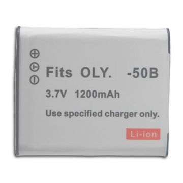 Camera Battery with 1,200mAh Capacity, For Stylus Tough 6020, 8000, 8010