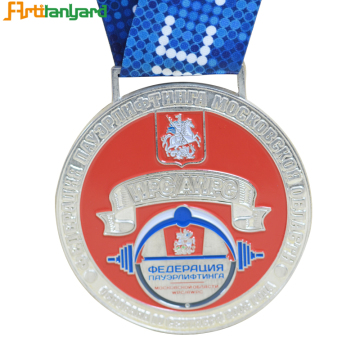 Gold Silver Bronze Award Medals With Soft Enamel