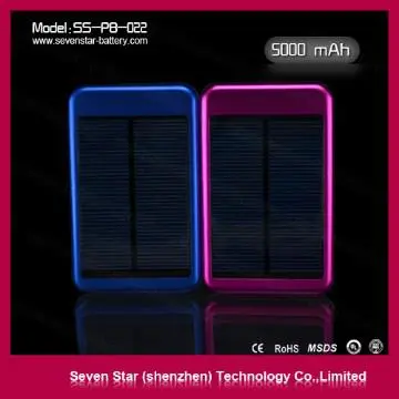 Solar External Battery Mobile Power 5V