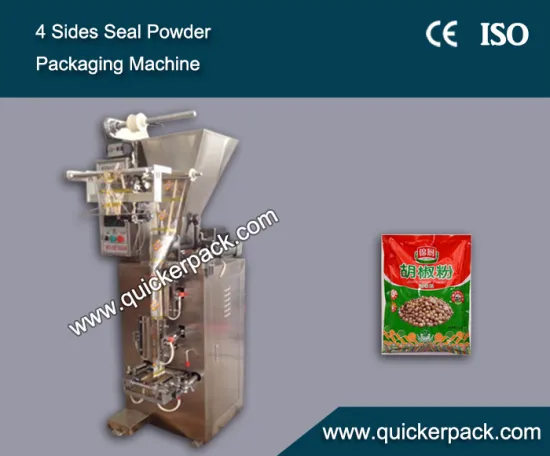 Four Sides Seal Powder Packaging Machine Fully Automatic