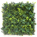 Paredes verdes eco amigáveis ​​hedge backdrop planta artificial