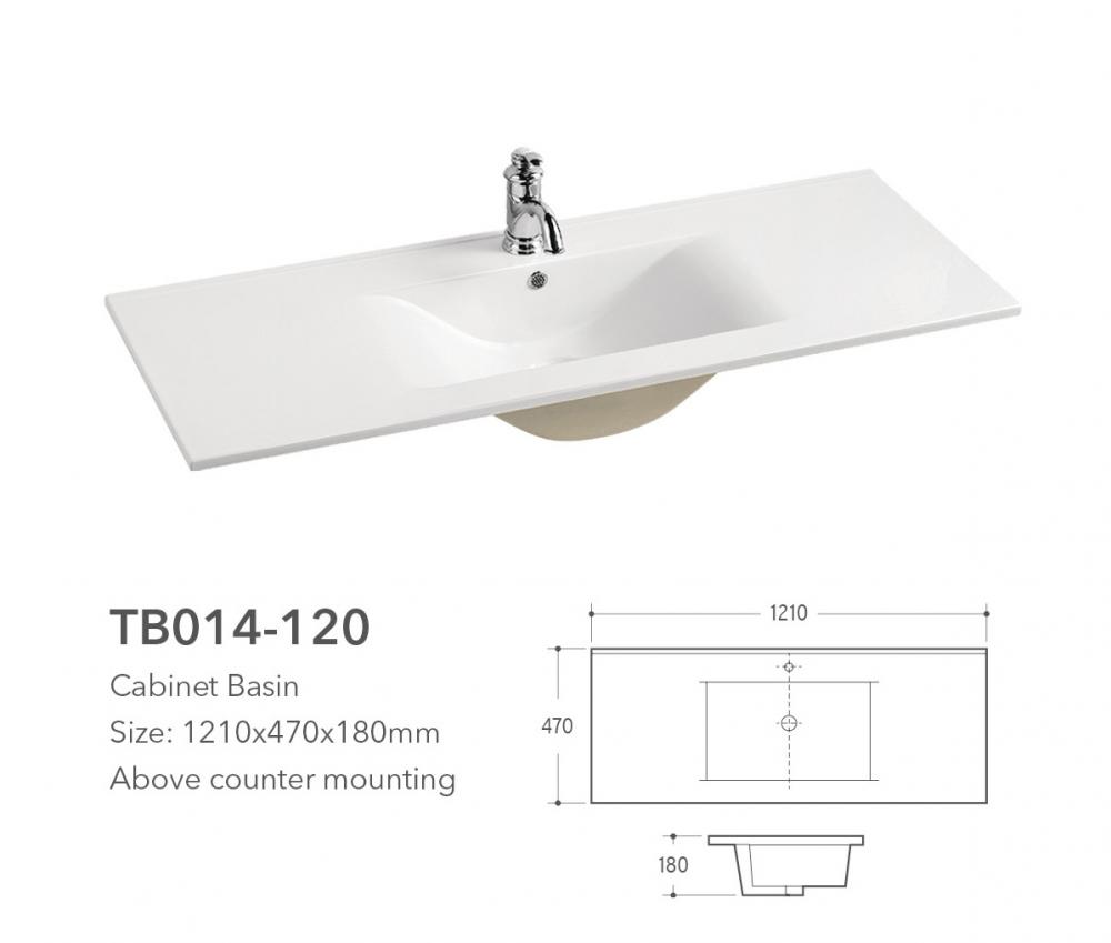 Tb014 120 Cabinet Basin