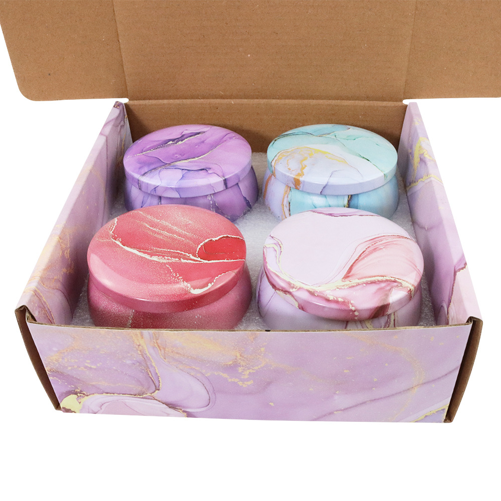 Wholesale Aromatherapy Fragrance Soy Wax Tin Candles