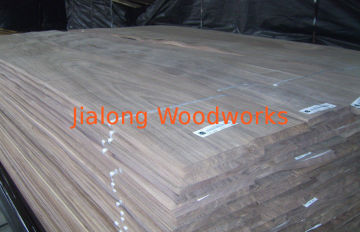 Quarter Cut Walnut Wood Veneer Natural Black For Furniture