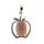 Gemstone Apple Charm Pendant Rhinestone Crystal Apple Shape Pendant for DIY Jewelry Making for Anniversary Gift Mother Day Gifts