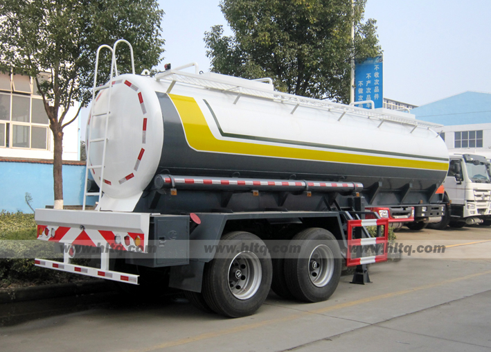 chemical liquid transport semi trailer