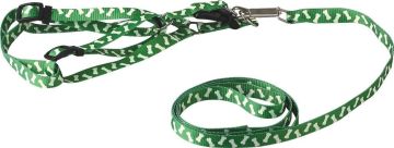Polyester / Nylon Pet Leashes (15mm X 120cm) Can Be Customize With Zinc Alloy Hook, D-ring 37000
