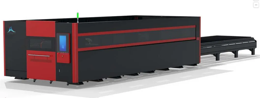 Full-Protective Two Interchangable Fiber Tables Laser Sheet Cutting Cutter Machine
