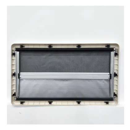 Direct Factory Hot Sell Car Parts: Best Quality RV Accessories RV Metal Black Window