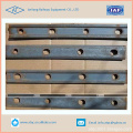 Low Carbon Steel Arema standard fish plate