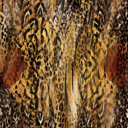 Fashion Silk Fabric Printing Autumn 1827