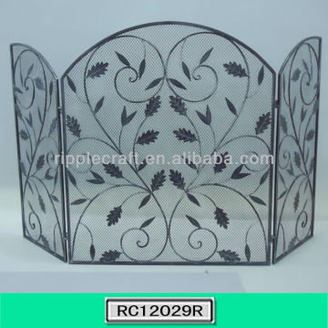 Newly Design Folding Painted Fireplace Screen