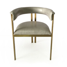 Moda modern oturma odası paslanmaz çelik eğlence koltuğu