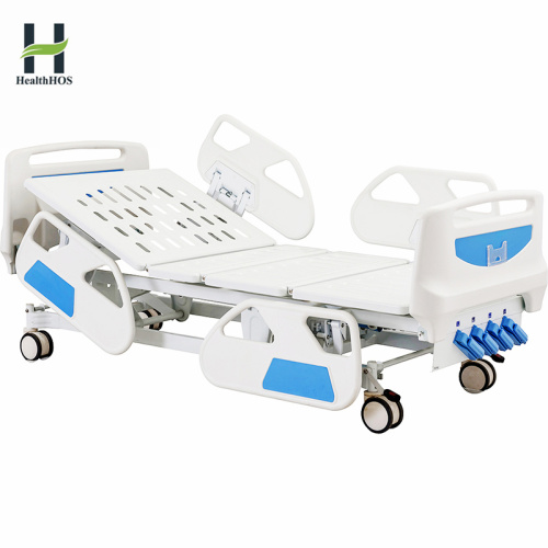 Medical durable five function manual sickbed multi function sickbed