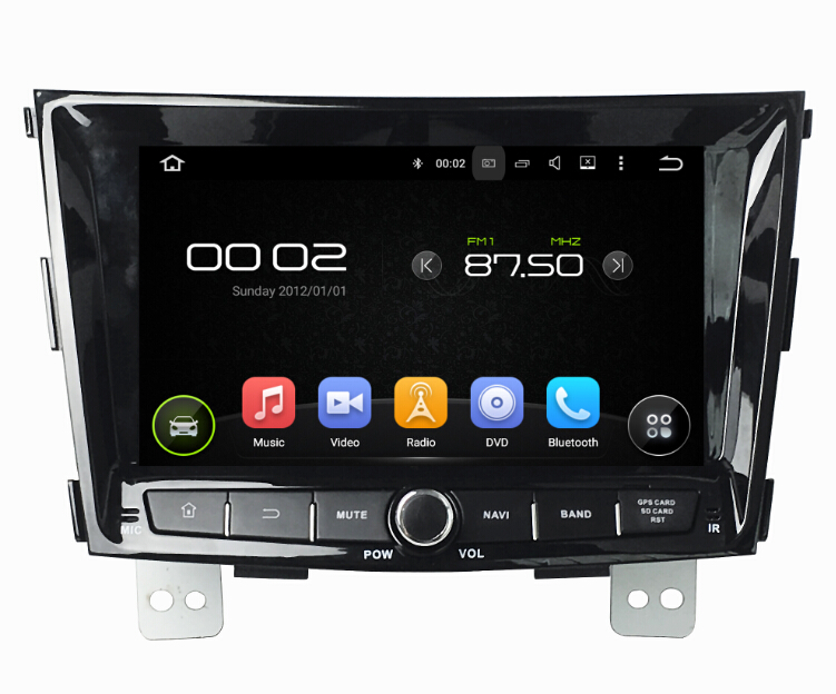 Android 7.1 Car DVD Player For SsangYong Tivolan 2014