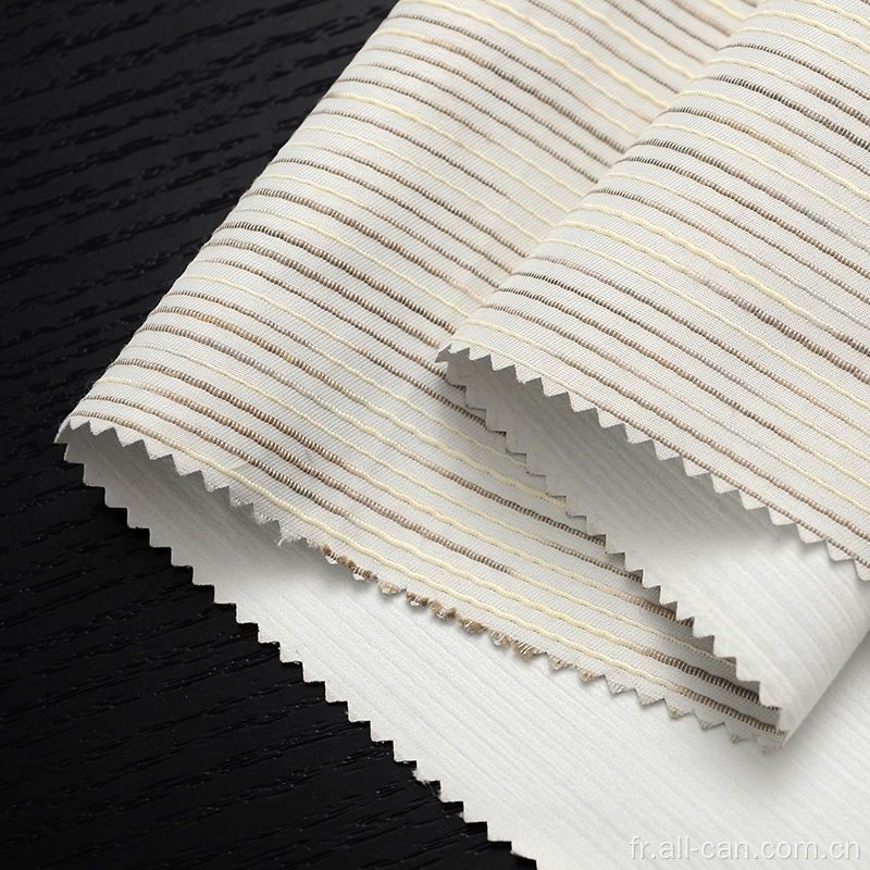 Tissu de rideau occultant de revêtement