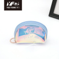 Lovely laser TPU make up coin purse