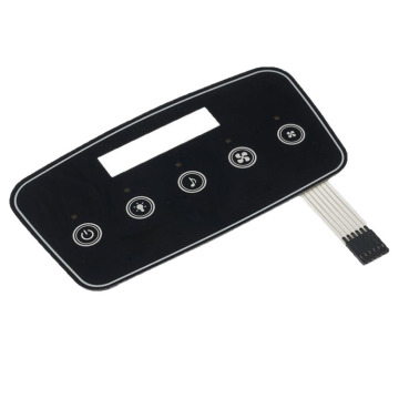 Étiquette de commutation de membrane acrylique personnalisée