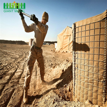 Hesco bastion blast wall military hesco barrier