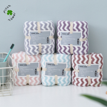 Hot Sale Bath Towel Set Brown No Washcloth