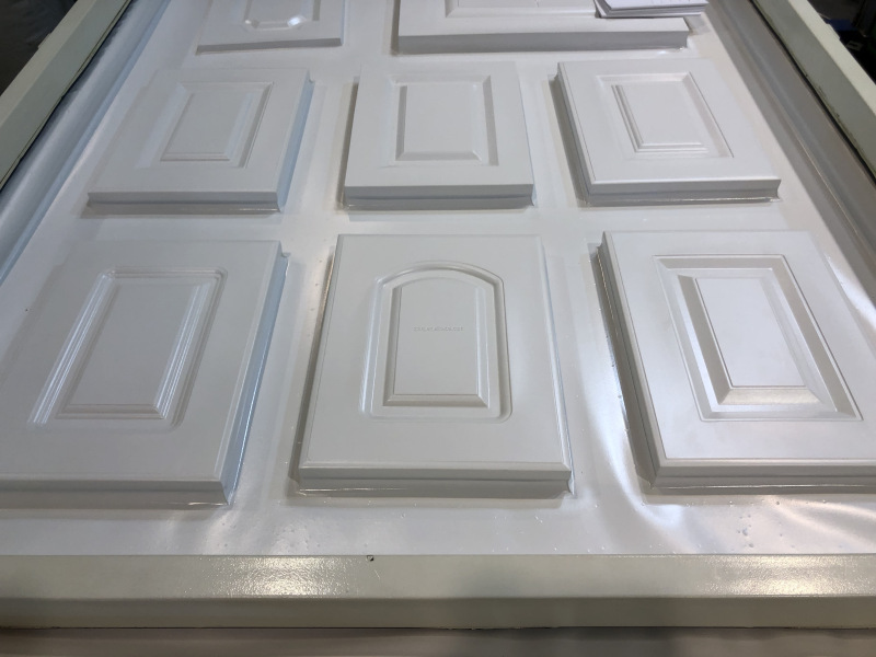 Wood MDF Door Vacuum Membrane Laminating Press Machine