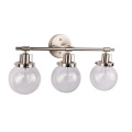 Modern 3-light Vanity For Bathroom Lighting Aesthetic Glass Globe Decorative Living Room Vanity Light Manufactory