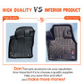 Rubber car carpet for HONDA MOBILIO(7 SEATS)