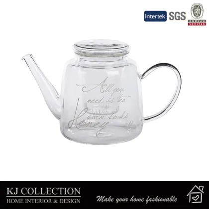 Filtered Teapot Glass With Handle