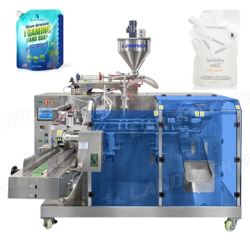 Horizontal Detergent Squeeze Pouch Filling and Packaging Machine