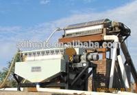 HUATE Brand CTB Drum magentic separator / Low Grade Iron Ore Beneficiation Plant