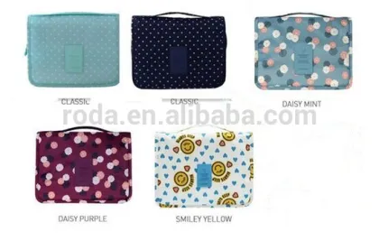 Man Woman & kids Hanging Toiletries Bag for Travel or Home