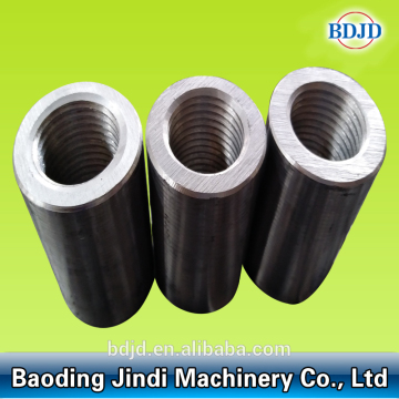 steel material rebar coupler parallel thread connecting rebar coupler