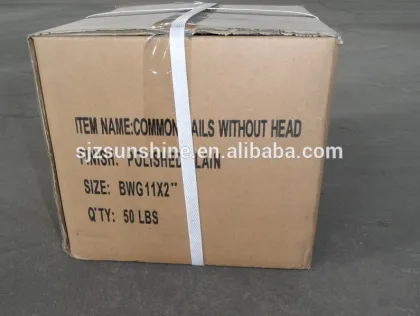 no head nails manufacturer
