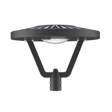 2024 New Design Waterproof Solar Post Top Garden Light - LED Circular Area Light