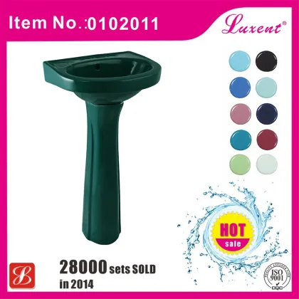 Excellent quality Porcelain Sanitary Ware Washing Pedestal basin