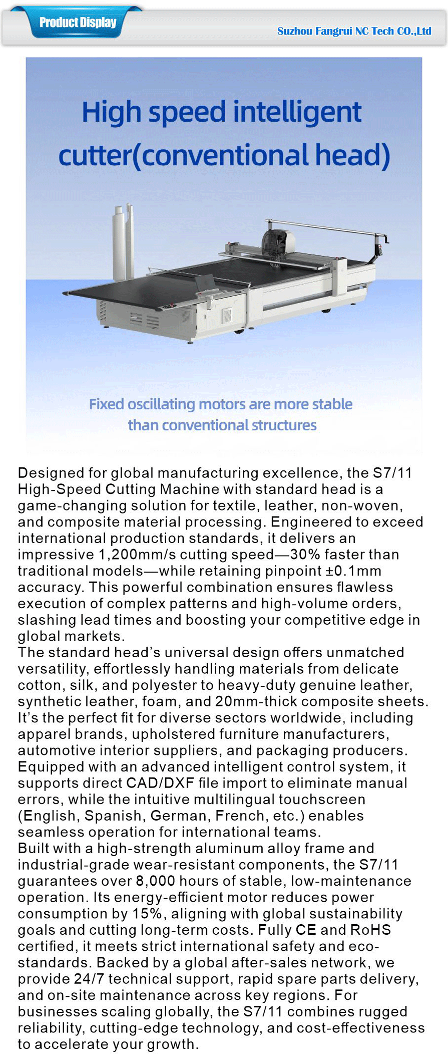 High-speed Cutting Machine - Standard Head - Standard Speed Type-xiangqing1-FR004