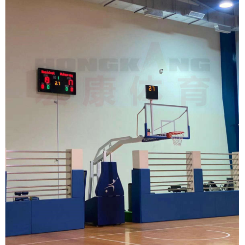 FIBA manual hydraulic Basketball hoop Stand